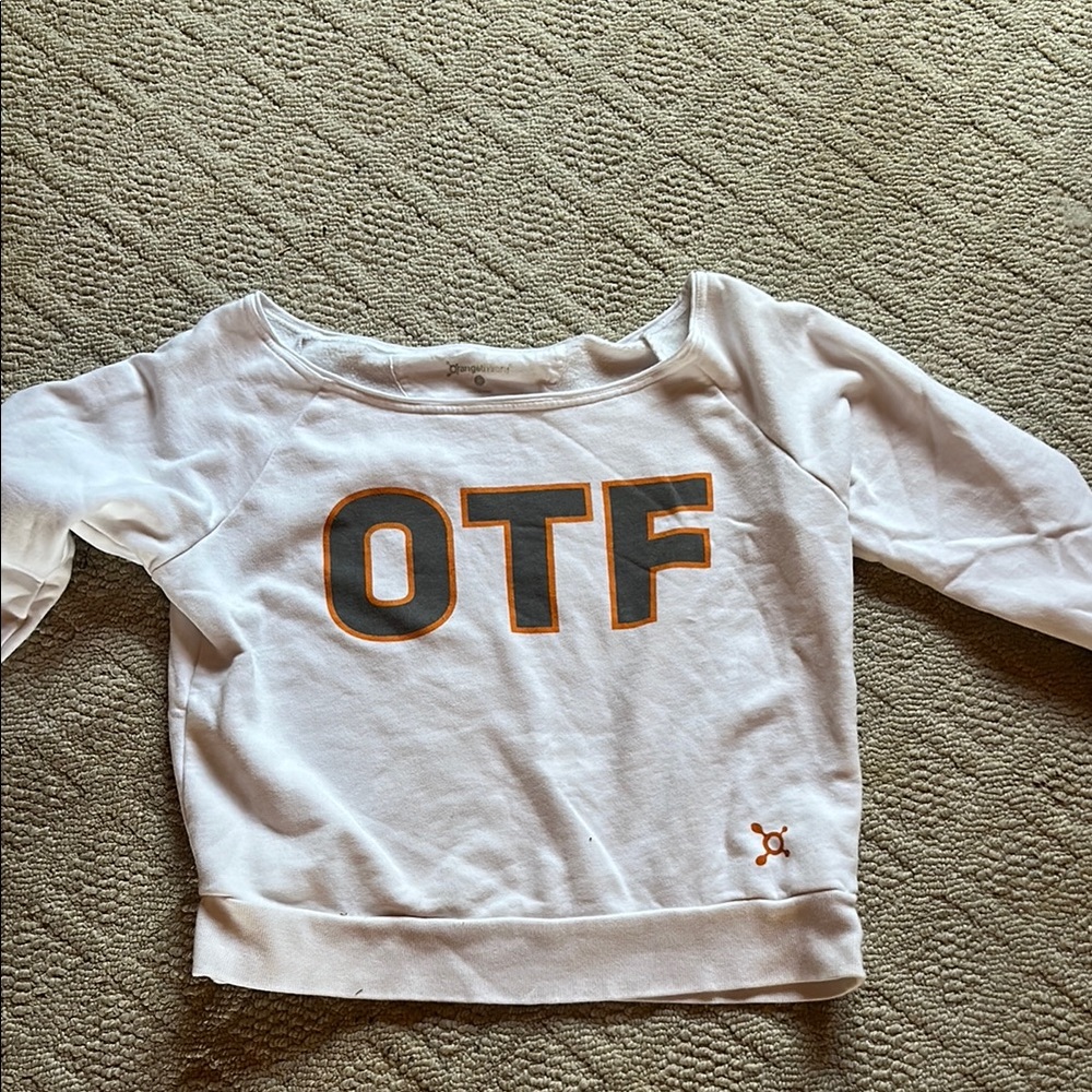 Kids White Long Sleeve Shirt